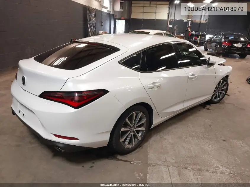 2023 Acura Integra VIN: 19UDE4H21PA018979 Lot: 42457893
