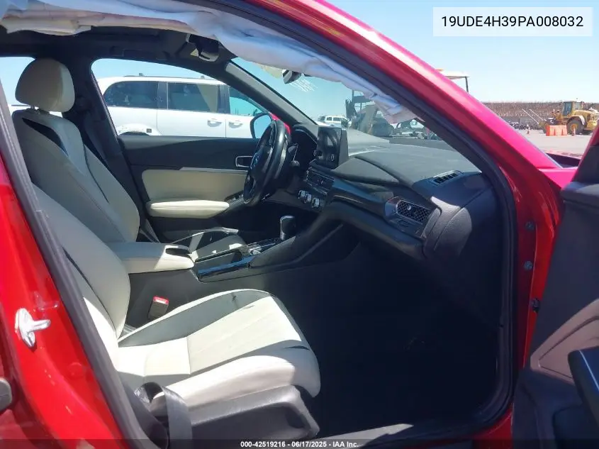 2023 Acura Integra A-Spec VIN: 19UDE4H39PA008032 Lot: 42519216