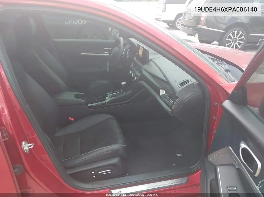 2023 Acura Integra A-Spec Tech Package VIN: 19UDE4H6XPA006140 Lot: 42541543