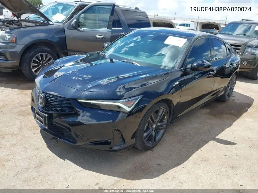 2023 Acura Integra A-Spec VIN: 19UDE4H38PA020074 Lot: 42555180