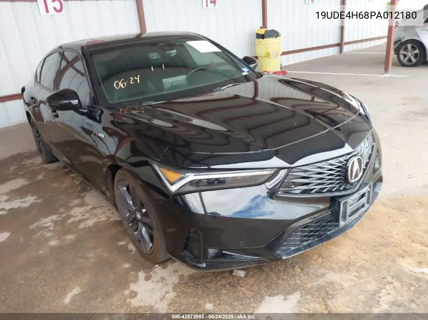 2023 Acura Integra A-Spec Technology VIN: 19UDE4H68PA012180 Lot: 42573993