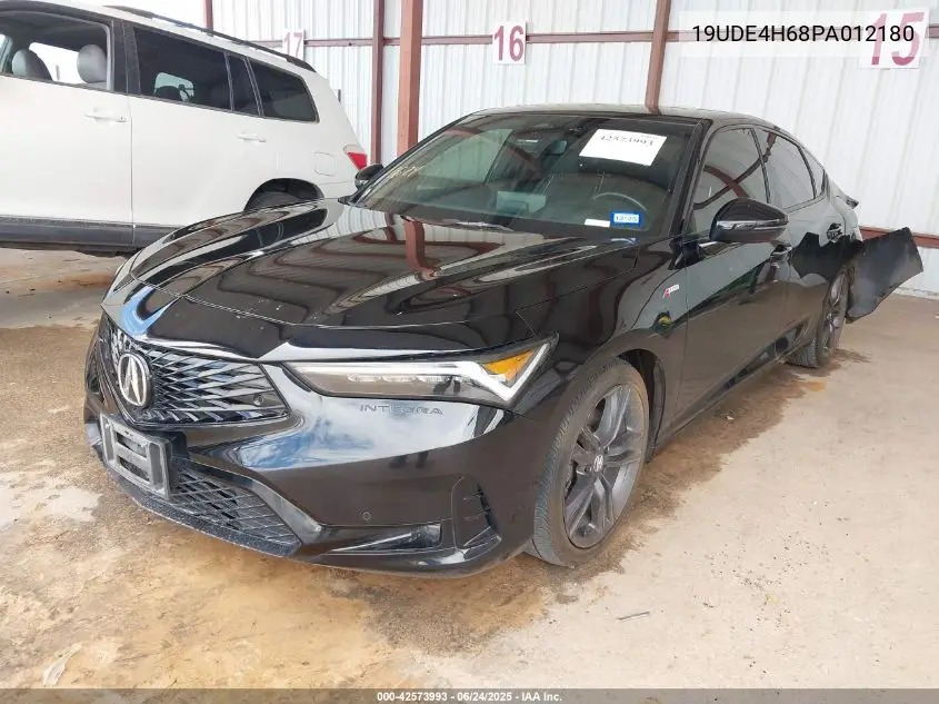 2023 Acura Integra A-Spec Technology VIN: 19UDE4H68PA012180 Lot: 42573993
