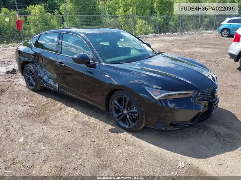 2023 Acura Integra A-Spec VIN: 19UDE4H36PA022096 Lot: 42607685