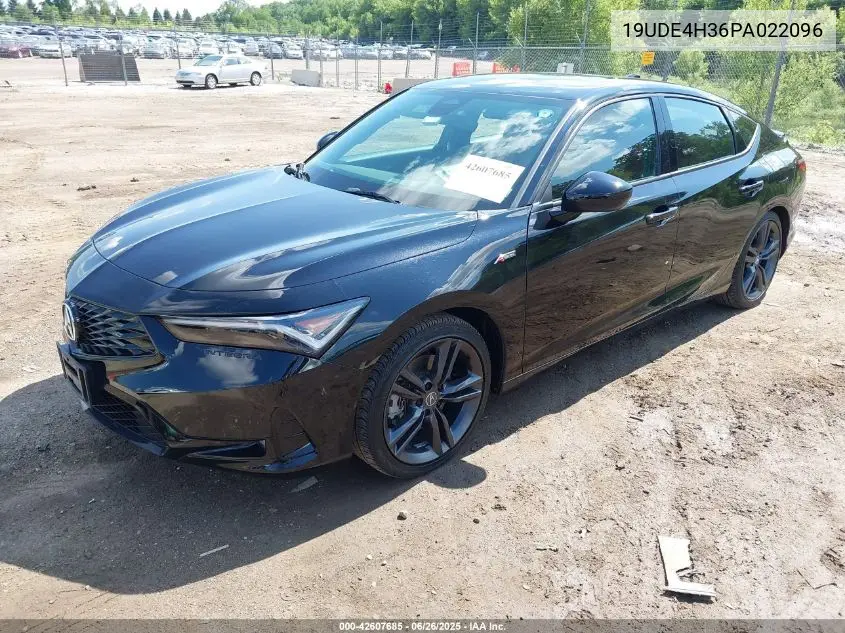 2023 Acura Integra A-Spec VIN: 19UDE4H36PA022096 Lot: 42607685