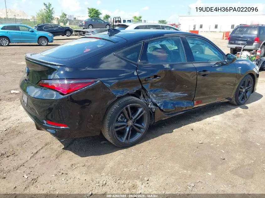 2023 Acura Integra A-Spec VIN: 19UDE4H36PA022096 Lot: 42607685