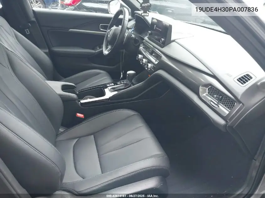 2023 Acura Integra A-Spec VIN: 19UDE4H30PA007836 Lot: 42614161