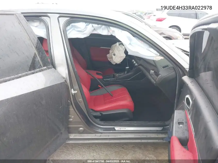 2024 Acura Integra A-Spec VIN: 19UDE4H33RA022978 Lot: 41941756