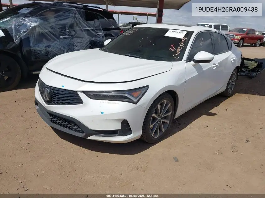 2024 Acura Integra VIN: 19UDE4H26RA009438 Lot: 41973350