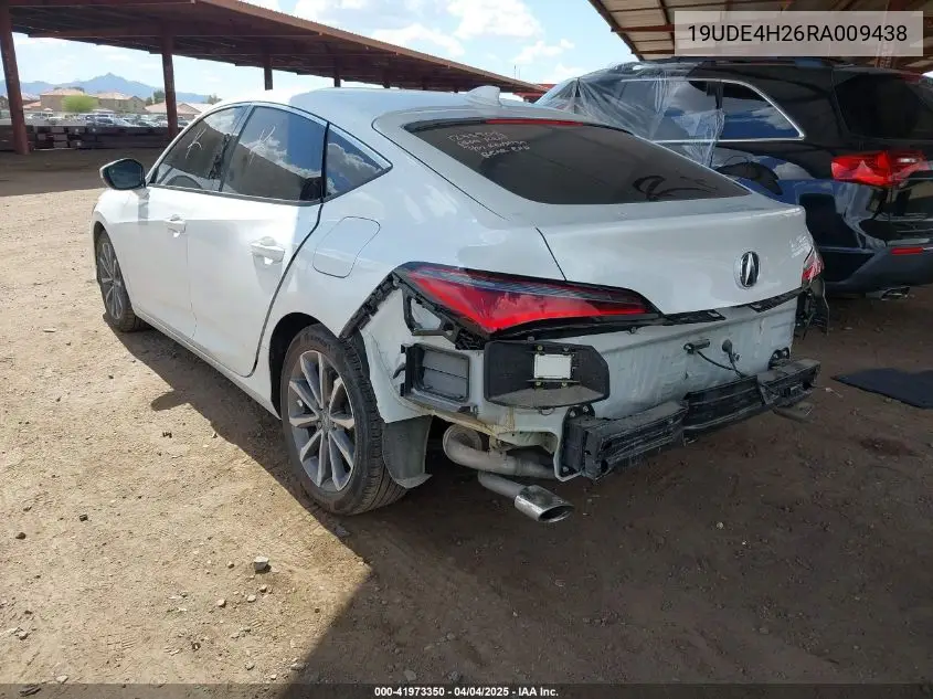 2024 Acura Integra VIN: 19UDE4H26RA009438 Lot: 41973350