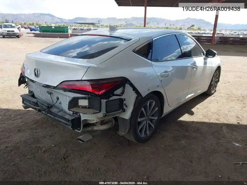 2024 Acura Integra VIN: 19UDE4H26RA009438 Lot: 41973350