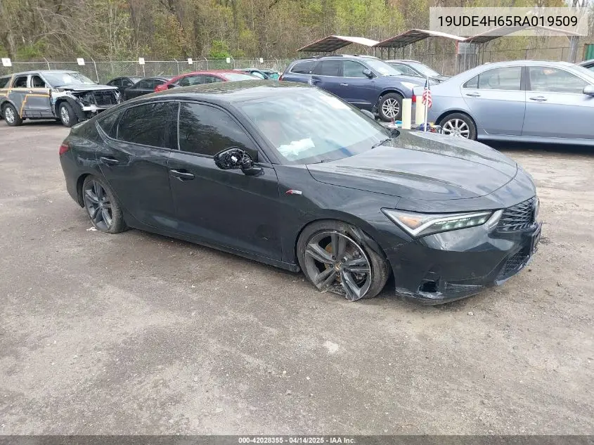 2024 Acura Integra A-Spec Technology VIN: 19UDE4H65RA019509 Lot: 42028355