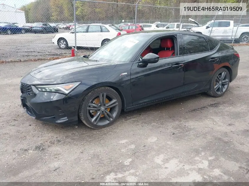 2024 Acura Integra A-Spec Technology VIN: 19UDE4H65RA019509 Lot: 42028355
