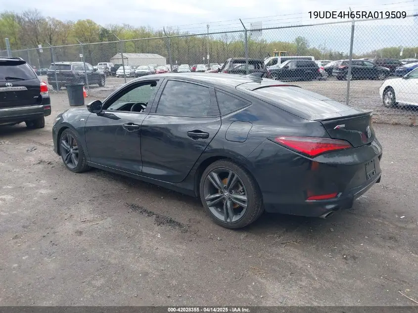 2024 Acura Integra A-Spec Technology VIN: 19UDE4H65RA019509 Lot: 42028355