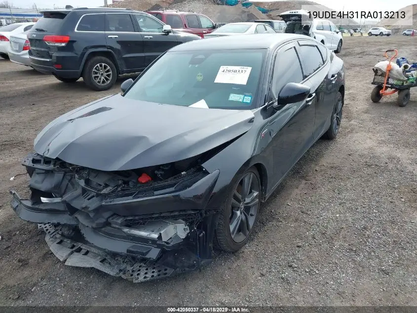 2024 Acura Integra A-Spec VIN: 19UDE4H31RA013213 Lot: 42050337