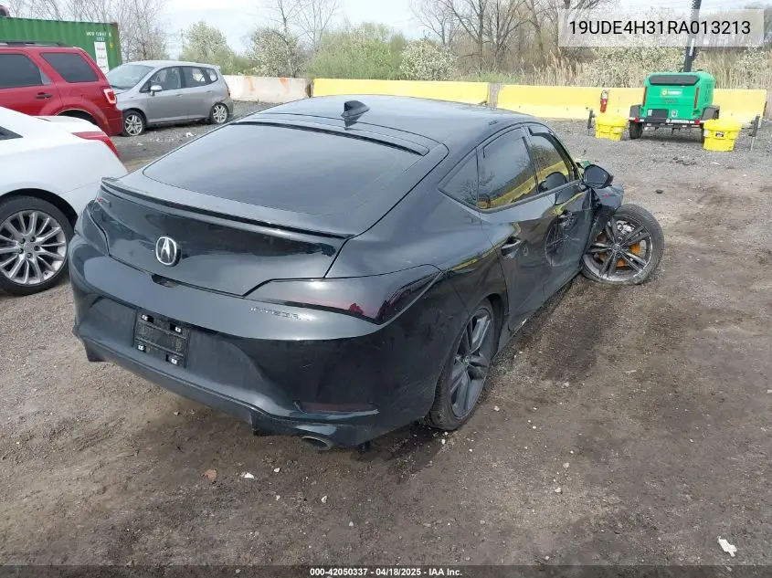 2024 Acura Integra A-Spec VIN: 19UDE4H31RA013213 Lot: 42050337