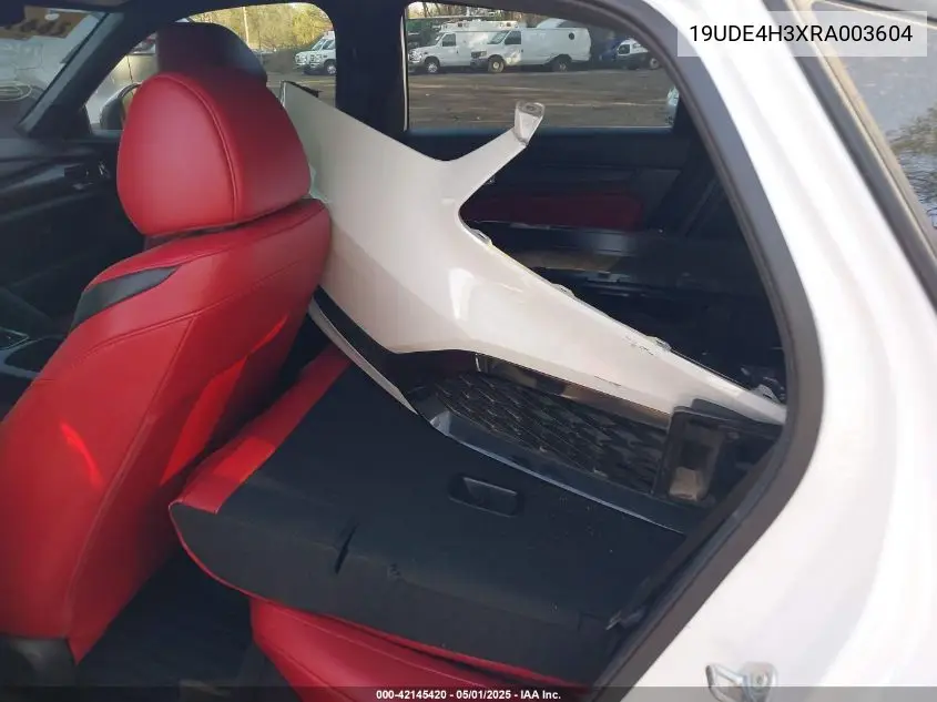 2024 Acura Integra A-Spec VIN: 19UDE4H3XRA003604 Lot: 42145420