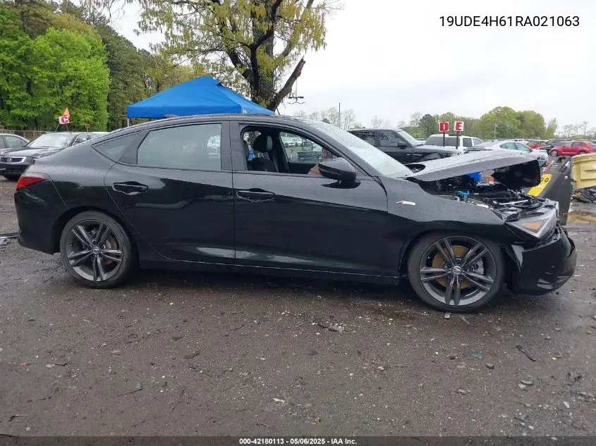 2024 Acura Integra A-Spec Technology VIN: 19UDE4H61RA021063 Lot: 42180113