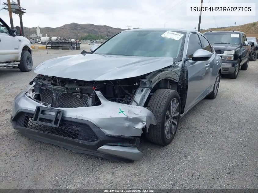 2024 Acura Integra VIN: 19UDE4H23RA027105 Lot: 42195084