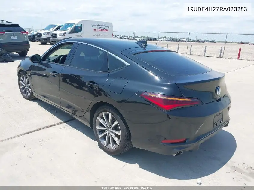 2024 Acura Integra VIN: 19UDE4H27RA023283 Lot: 42213330