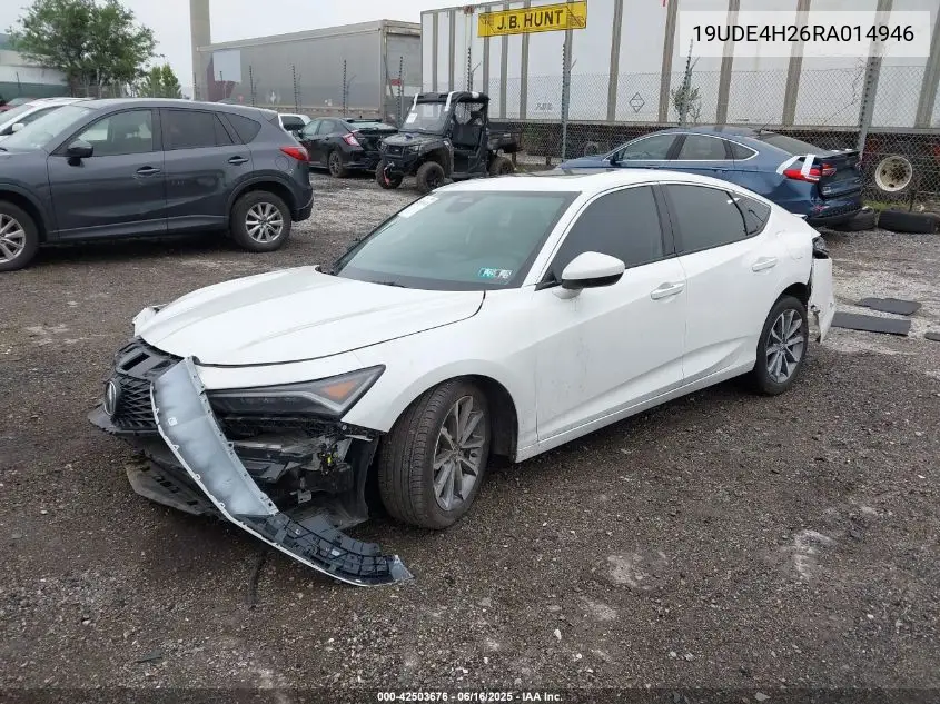 2024 Acura Integra VIN: 19UDE4H26RA014946 Lot: 42503676