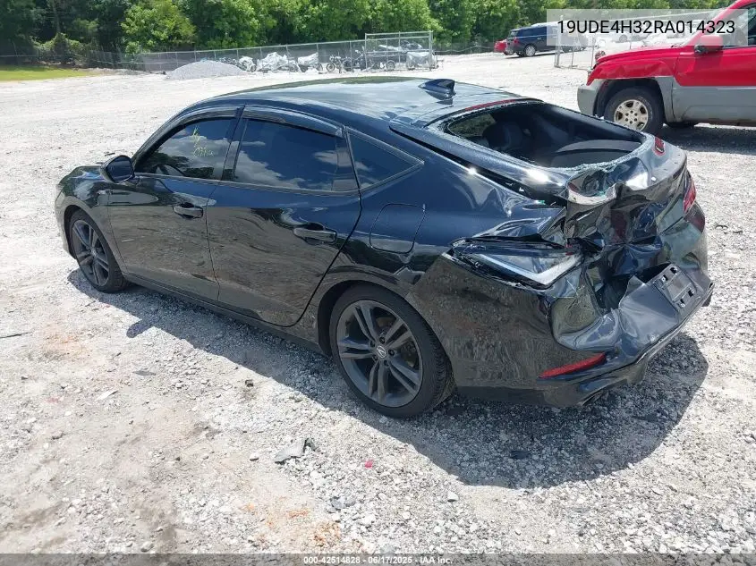 2024 Acura Integra A-Spec VIN: 19UDE4H32RA014323 Lot: 42514828