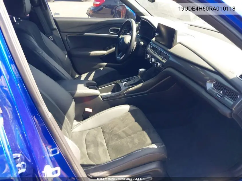 2024 Acura Integra A-Spec Technology VIN: 19UDE4H60RA010118 Lot: 42525290