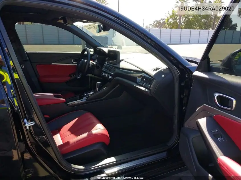 2024 Acura Integra A-Spec VIN: 19UDE4H34RA029020 Lot: 42529708