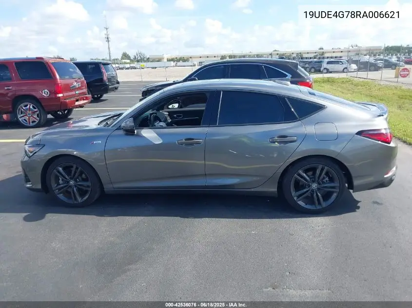 2024 Acura Integra A-Spec Technology VIN: 19UDE4G78RA006621 Lot: 42536076