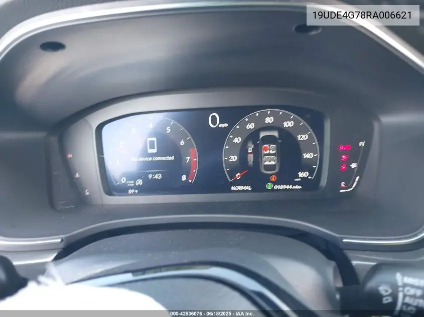 2024 Acura Integra A-Spec Technology VIN: 19UDE4G78RA006621 Lot: 42536076