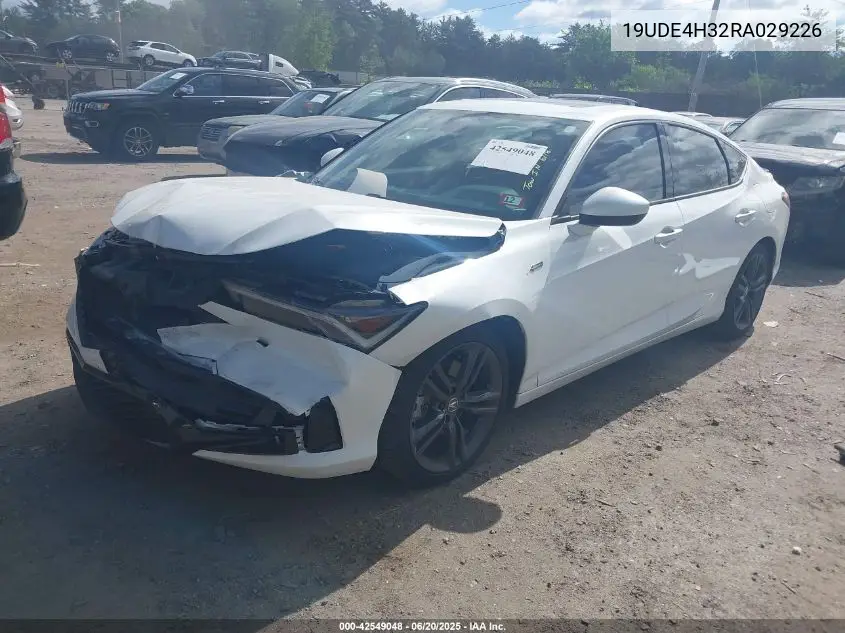 2024 Acura Integra A-Spec VIN: 19UDE4H32RA029226 Lot: 42549048