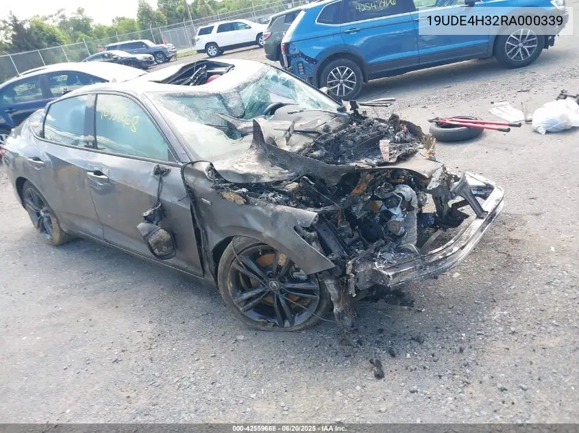 2024 Acura Integra A-Spec VIN: 19UDE4H32RA000339 Lot: 42559668