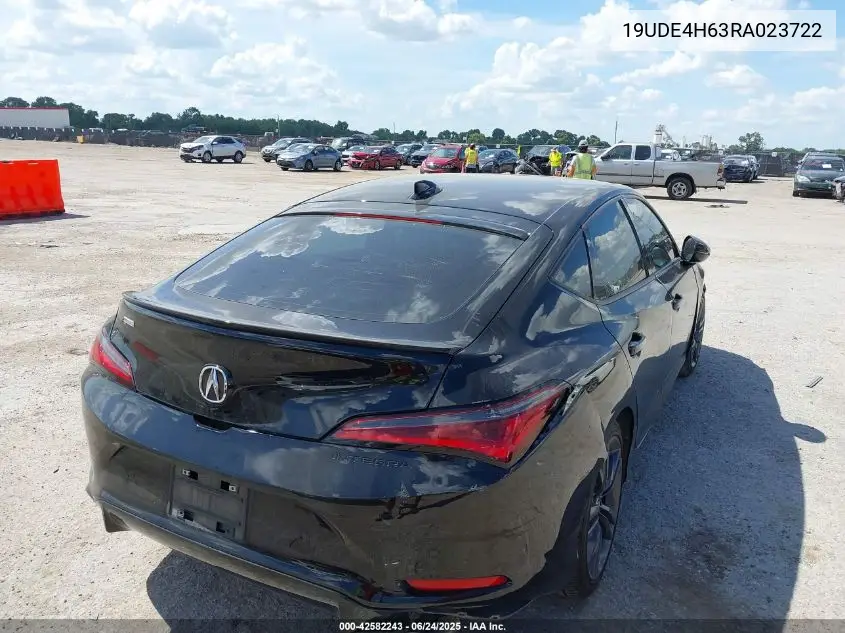 2024 Acura Integra A-Spec Technology VIN: 19UDE4H63RA023722 Lot: 42582243