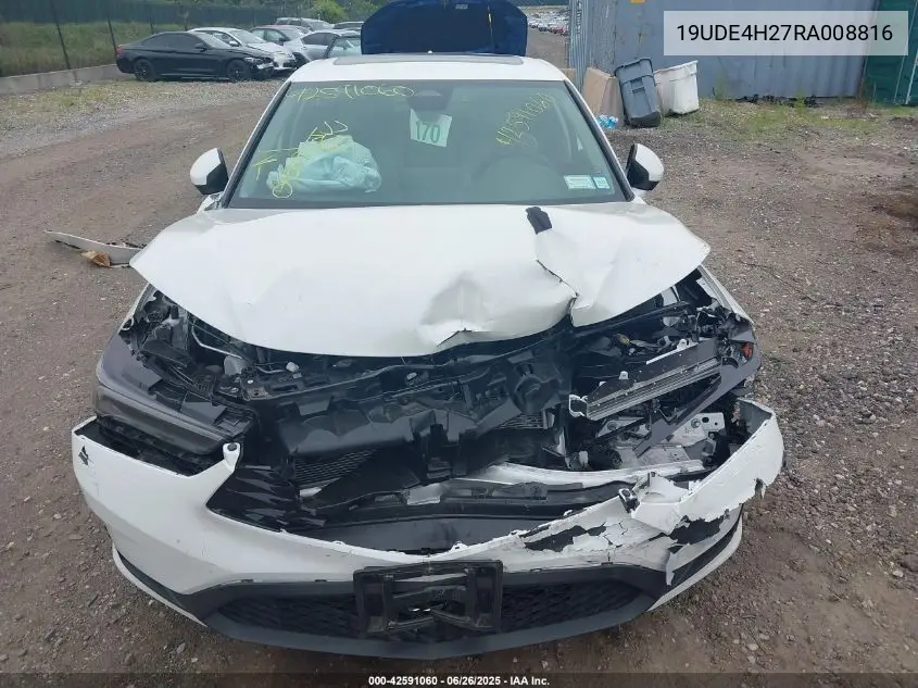 2024 Acura Integra VIN: 19UDE4H27RA008816 Lot: 42591060