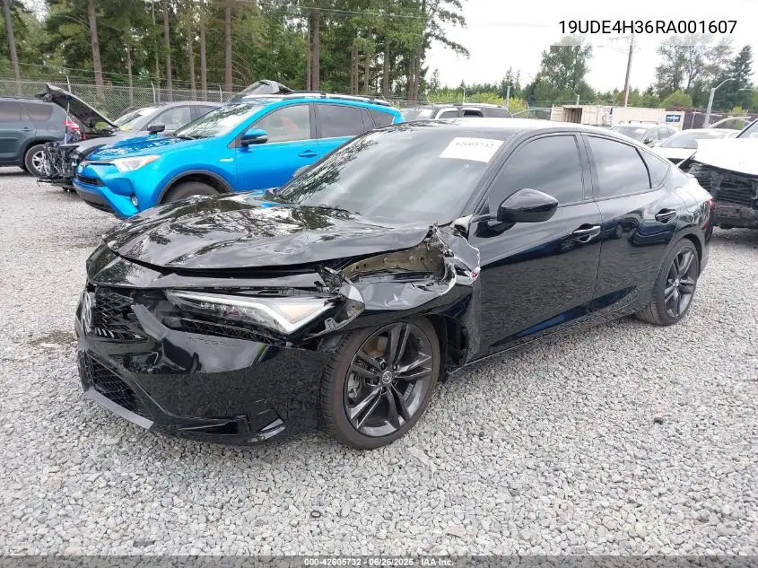 2024 Acura Integra A-Spec VIN: 19UDE4H36RA001607 Lot: 42605732
