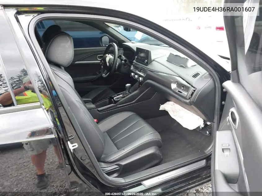2024 Acura Integra A-Spec VIN: 19UDE4H36RA001607 Lot: 42605732