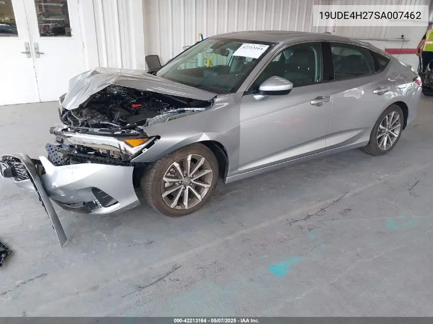 2025 Acura Integra VIN: 19UDE4H27SA007462 Lot: 42213164