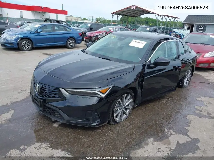 2025 Acura Integra VIN: 19UDE4H26SA006528 Lot: 42220998