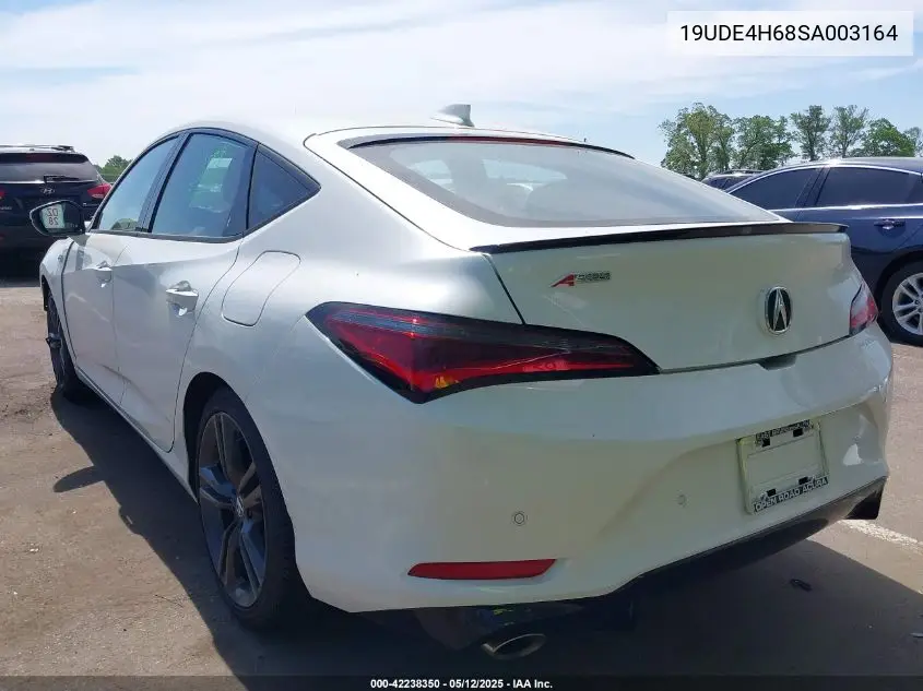 2025 Acura Integra A-Spec Technology VIN: 19UDE4H68SA003164 Lot: 42238350