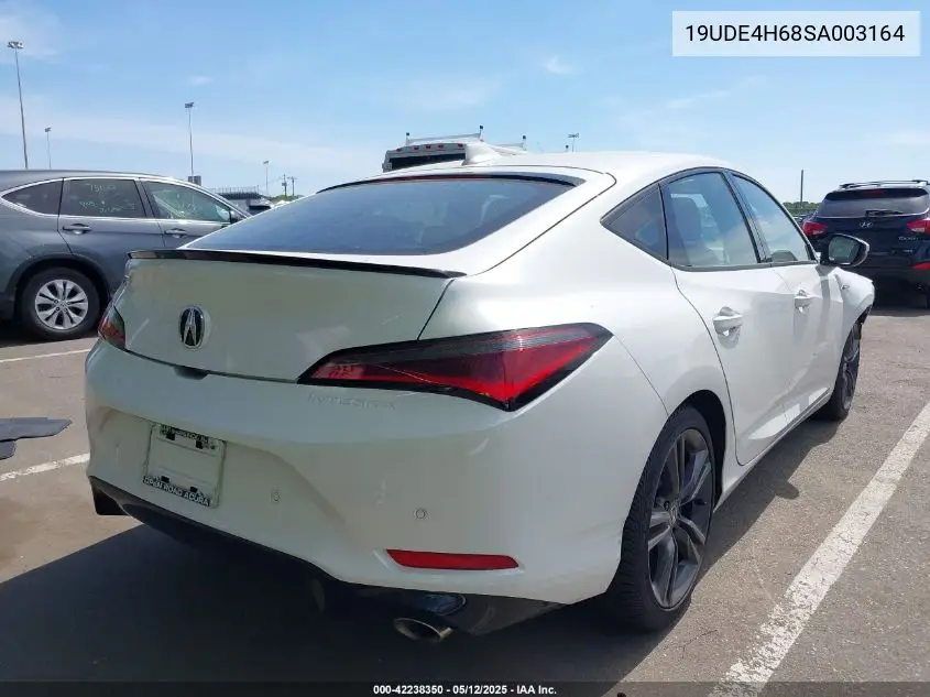 2025 Acura Integra A-Spec Technology VIN: 19UDE4H68SA003164 Lot: 42238350