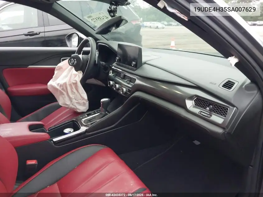 2025 Acura Integra A-Spec VIN: 19UDE4H35SA007629 Lot: 42435372