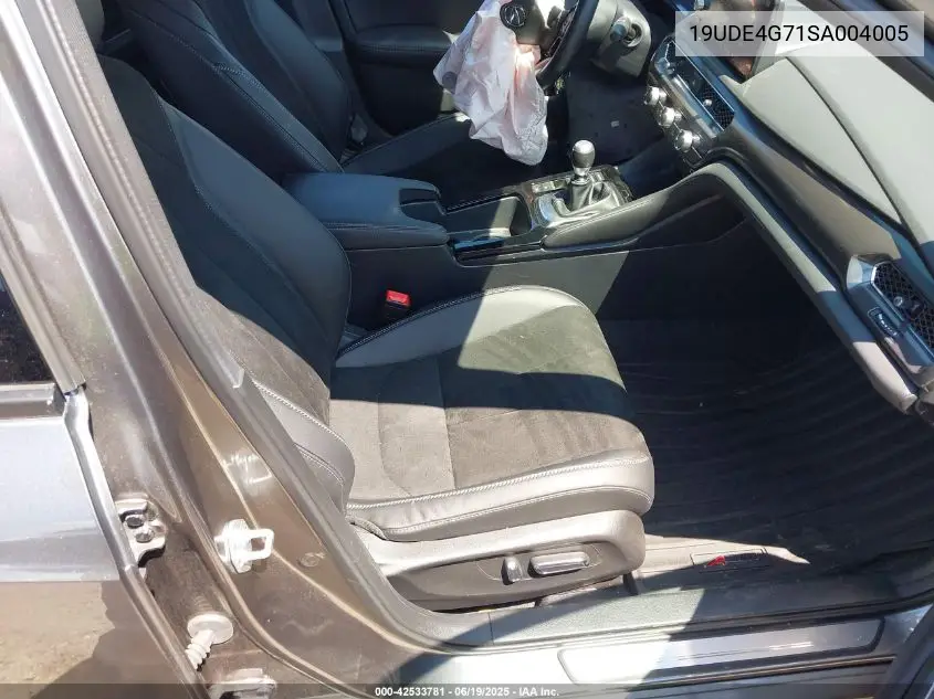 2025 Acura Integra A-Spec Technology VIN: 19UDE4G71SA004005 Lot: 42533781