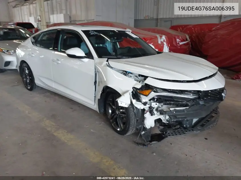 2025 Acura Integra A-Spec Technology VIN: 19UDE4G76SA006395 Lot: 42573241