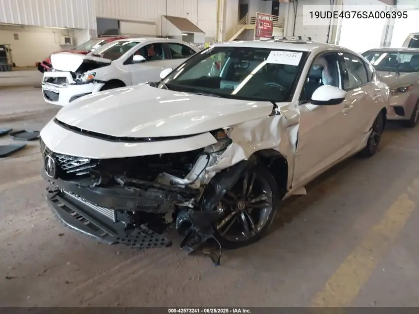 2025 Acura Integra A-Spec Technology VIN: 19UDE4G76SA006395 Lot: 42573241