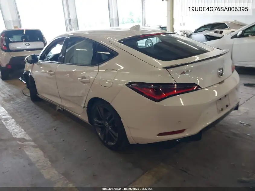 2025 Acura Integra A-Spec Technology VIN: 19UDE4G76SA006395 Lot: 42573241