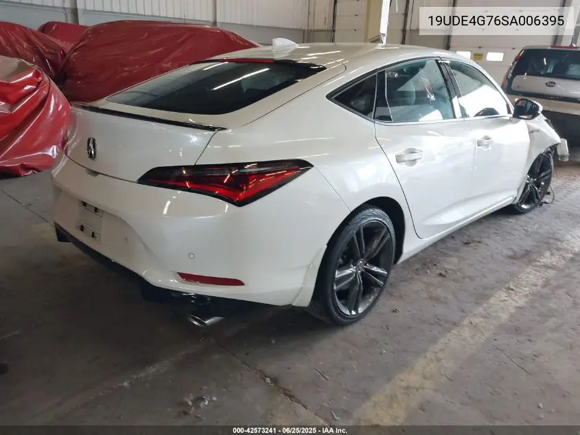 2025 Acura Integra A-Spec Technology VIN: 19UDE4G76SA006395 Lot: 42573241