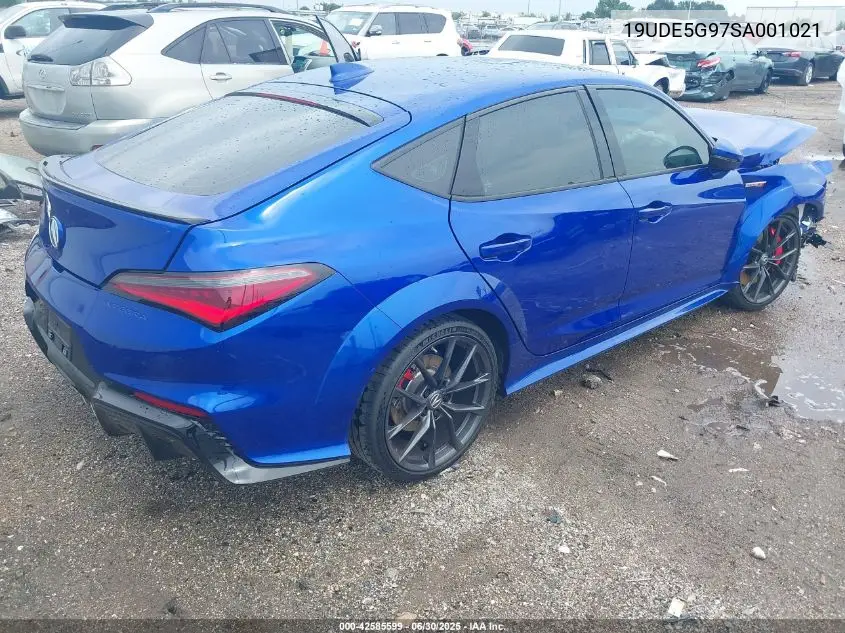 2025 Acura Integra Type S VIN: 19UDE5G97SA001021 Lot: 42585599