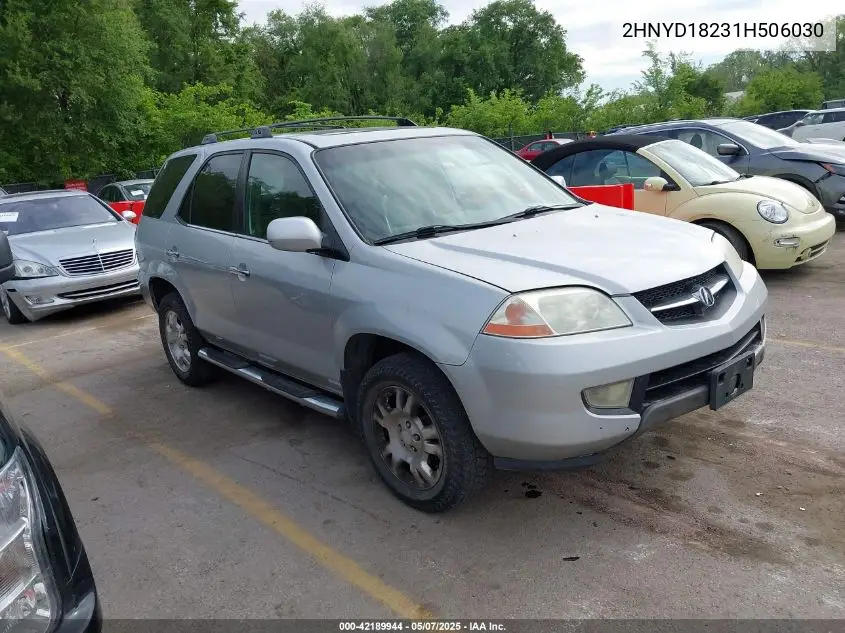 2001 Acura Mdx VIN: 2HNYD18231H506030 Lot: 42189944