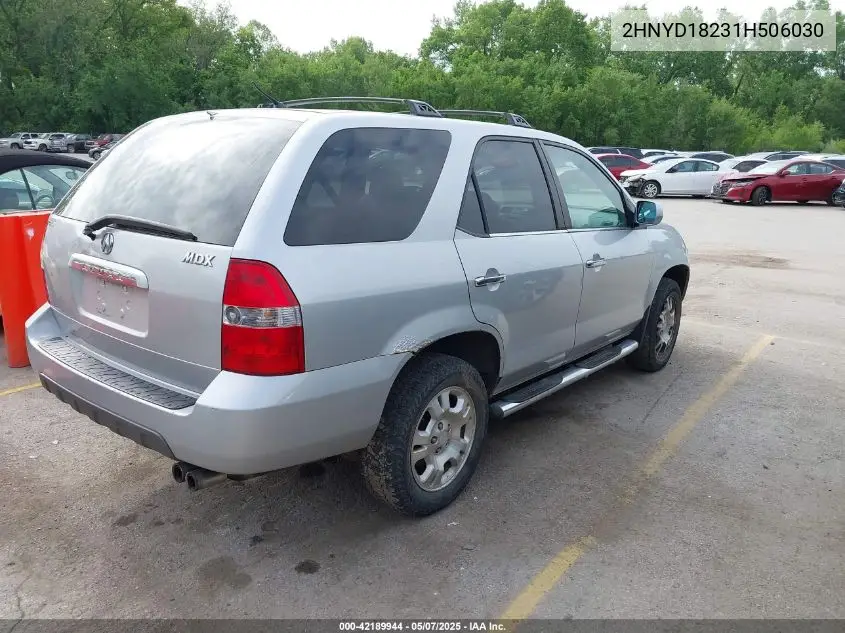 2001 Acura Mdx VIN: 2HNYD18231H506030 Lot: 42189944