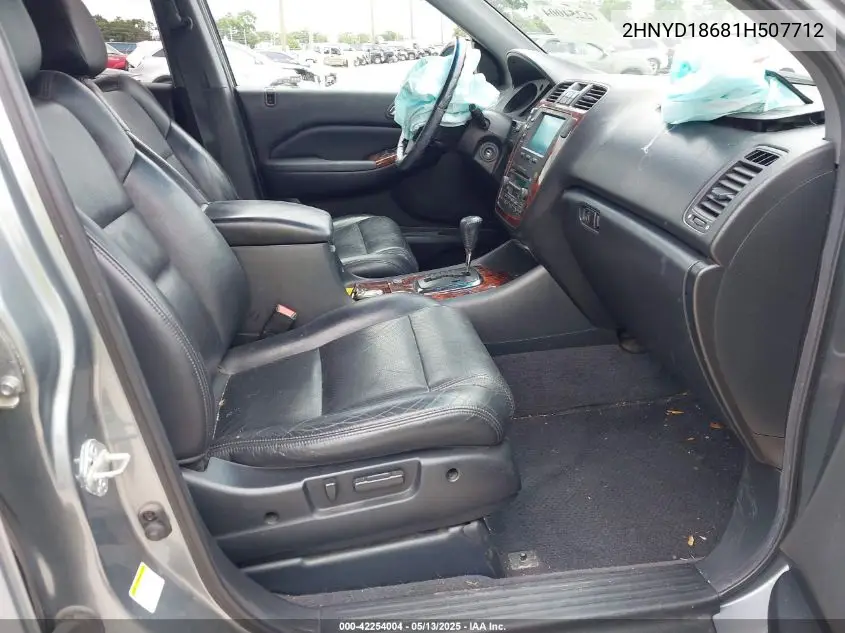 2001 Acura Mdx VIN: 2HNYD18681H507712 Lot: 42254004