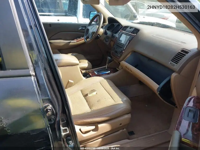 2002 Acura Mdx VIN: 2HNYD18282H530163 Lot: 42231732